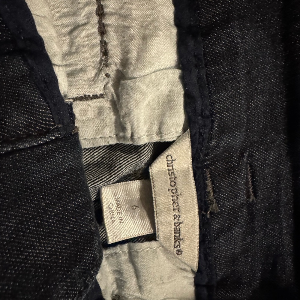Christopher & Banks Blue Jean Jackets and skirt for Women - Picture 2 of 12